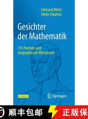 预订 Gesichter der Mathematik : 111 Porträts und biographische Miniaturen [9783662663486]