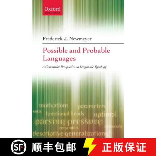 【3-4周达】精装 Possible and Probable Languages: A Generative Perspective on Linguistic Typology [9780199274338]