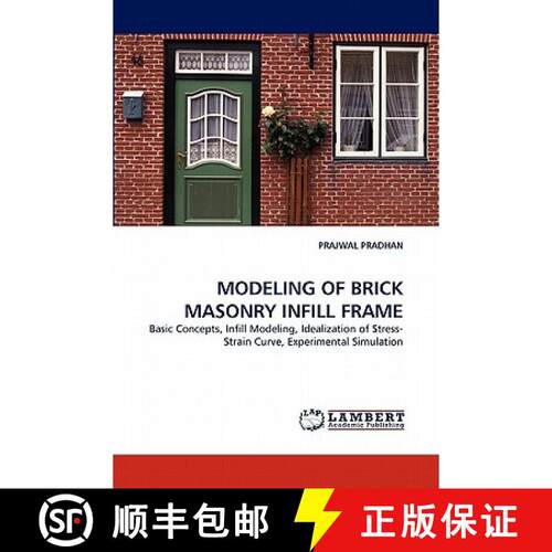 【3-4周达】Modeling of Brick Masonry Infill Frame [9783843376440]