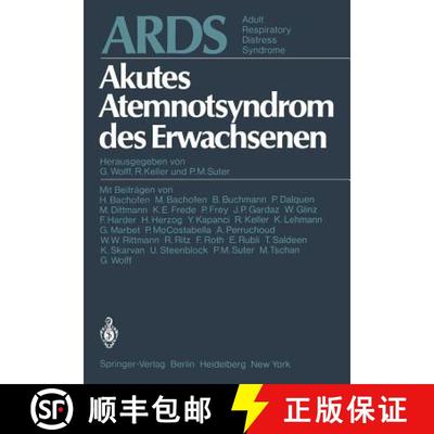 【3-4周达】ARDS Akutes Atemnotsyndrom des Erwachsenen. Adult Respiratory Distress Syndrome (Softcover... [9783662007426]