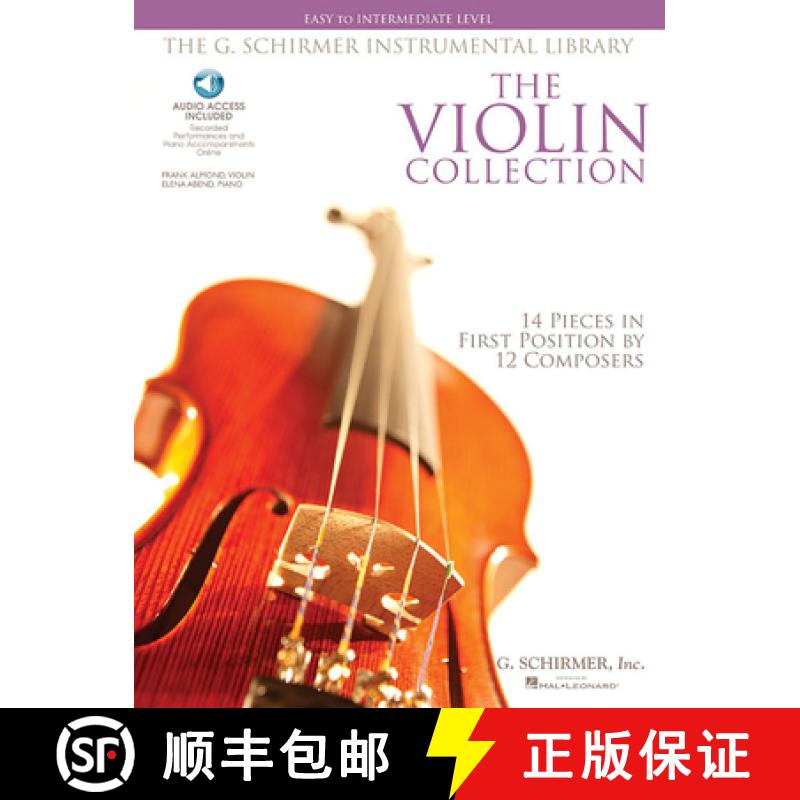 【3-4周达】The Violin Collection - Easy to Intermediate Level Recorded by Frank Almond, Concertmaster... [9781423406457]