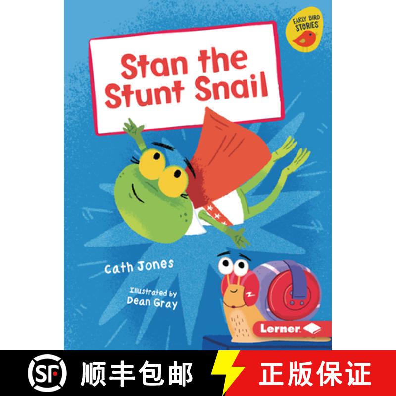 【3-4周达】Stan the Stunt Snail [9798765670224]