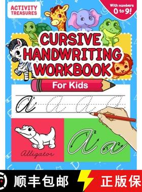 【3-4周达】Cursive Handwriting Workbook for Kids: A Fun Practice Workbook To Learn The Cursive Handwr... [9783969264539]