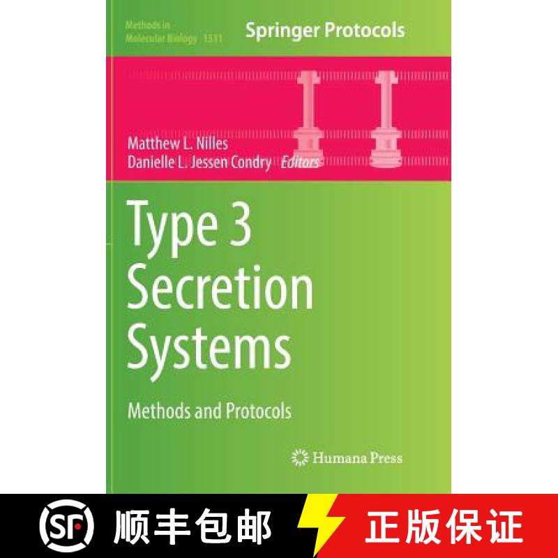 【3-4周达】Type 3 Secretion Systems : Methods and Protocols [9781493982608]