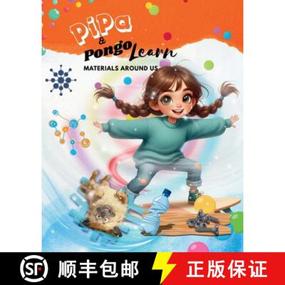 【3-4周达】Pipa & Pongo Learn: Materials around us [9781049218588]