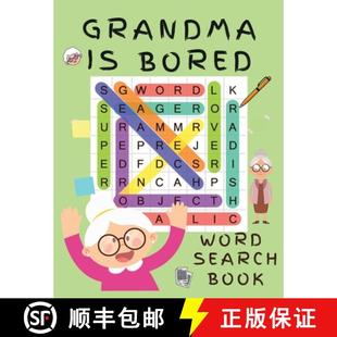 Adults 4周达 Bored Search for Crossword Books Grandma Puzzle Book 9786069528433 Adult... Word