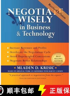预订 Negotiate Wisely in Business and Technology [9780996878906]