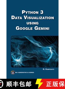 预订 Python 3 Data Visualization Using Google Gemini [9781501522802]