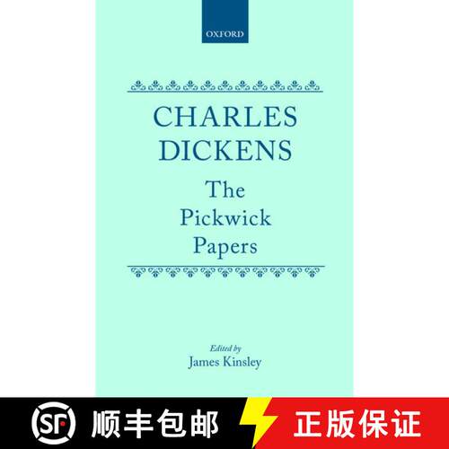 【3-4周达】精装 The Pickwick Papers [9780198126317]