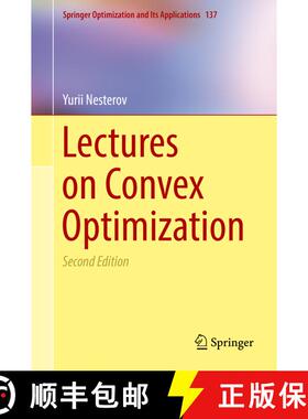 现货 凸优化讲座 Lectures on Convex Optimization [9783319915777]