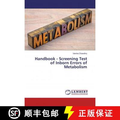 预订 Handbook - Screening Test of Inborn Errors of Metabolism [9786200119018]