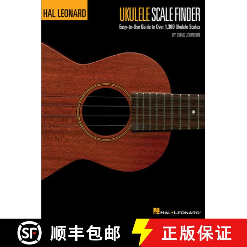 【3-4周达】Ukulele Scale Finder - Easy-To-Use Guide to Over 1,300 Ukulele Scales: 9x12 Edition [9781423483809]