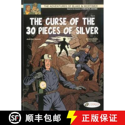 【3-4周达】Blake & Mortimer Vol. 14: the Curse of the 30 Pieces of Silver Pt2: - The Curse of the 30 ... [9781849181303]