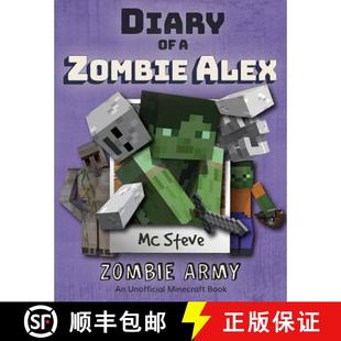 【3-4周达】Diary of a Minecraft Zombie Alex: Book 2 - Zombie Army [9781946525314]
