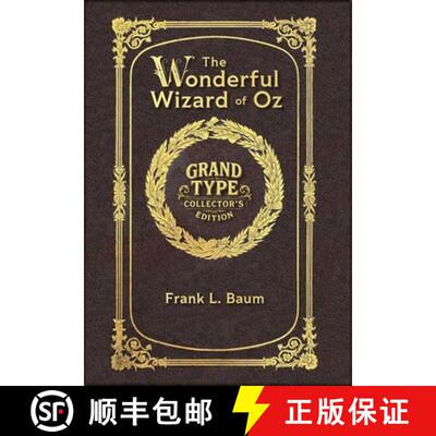 【3-4周达】Large Print - The Wonderful Wizard of Oz - Grand Type Collector's Edition - Matte Hardcove... [9781834122809]