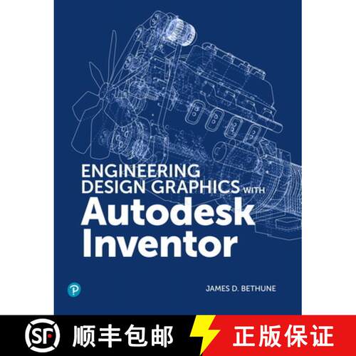 【3-4周达】Engineering Design Graphics with Autodesk Inventor 2020 [9780135563090]