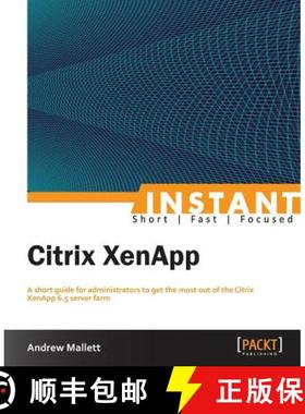 预订 Instant Citrix XenApp 6.5 [9781782170266]
