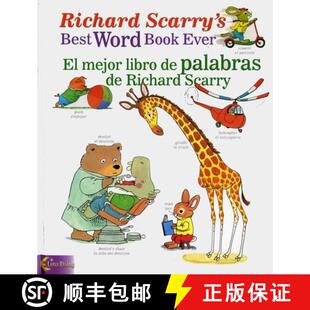 【3-4周达】精装 Richard Scarry's Best Word Book Ever / El Mejor Libro De Palabras De Richard Scarry [9780873588737]