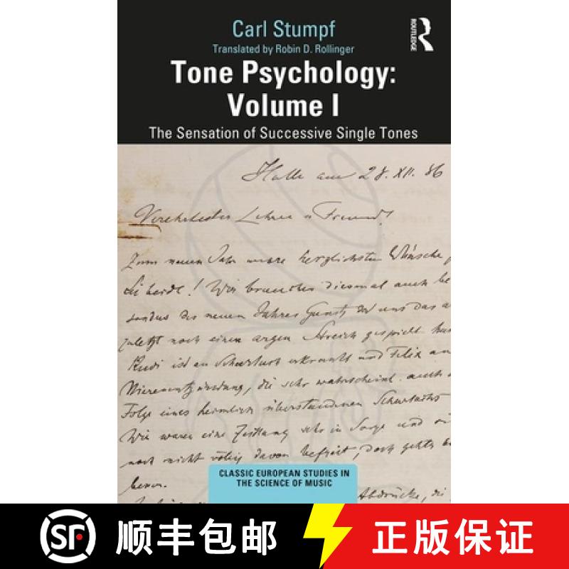 【3-4周达】精装 Tone Psychology: Volume I : The Sensation of Successive Single Tones [9781472435231]图片