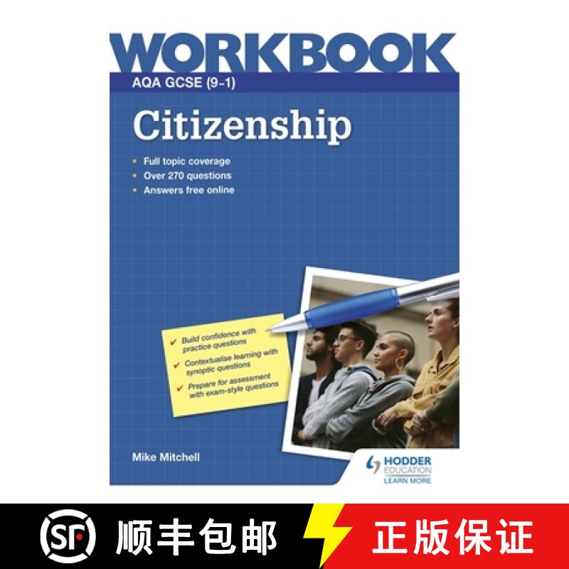 【4周达】AQA GCSE (9–1) Citizenship Workbook [9781398317208]