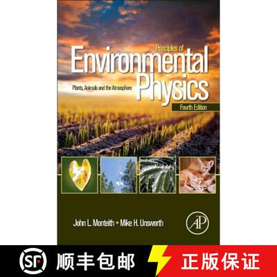 【3-4周达】精装 Principles of Environmental Physics: Plants, Animals, and the Atmosphere [9780123869104]