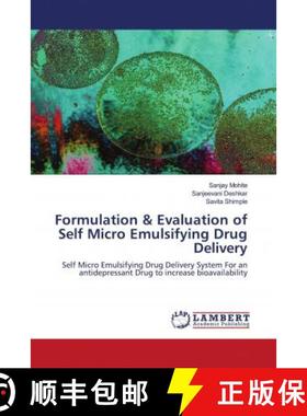 预订 Formulation & Evaluation of Self Micro Emulsifying Drug Delivery [9786202671071]