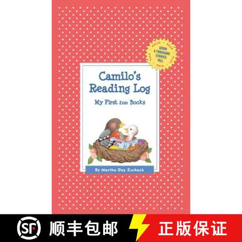 【3-4周达】精装 Camilo's Reading Log: My First 200 Books (GATST) [9781516246069]
