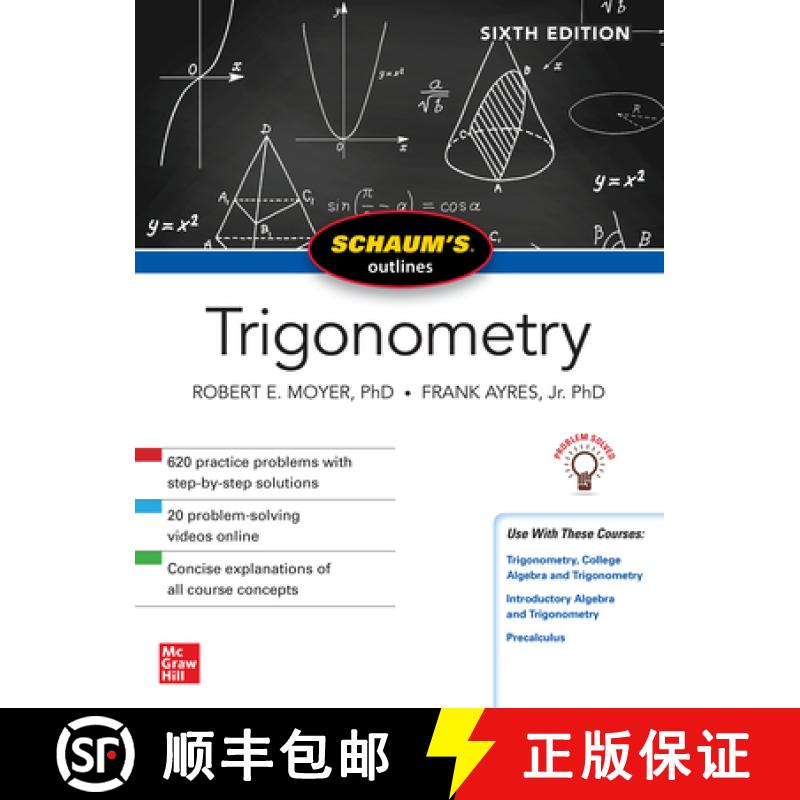 【3-4周达】Schaum's Outline of Trigonometry, Sixth Edition [9781260011487]