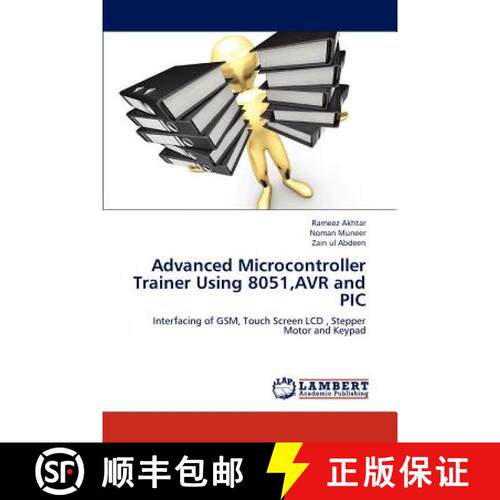 【3-4周达】Advanced Microcontroller Trainer Using 8051, Avr and PIC [9783847334316]