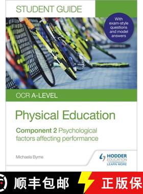 【3-4周达】OCR A-level Physical Education Student Guide 2: Psychological factors affecting performance [9781510472099]