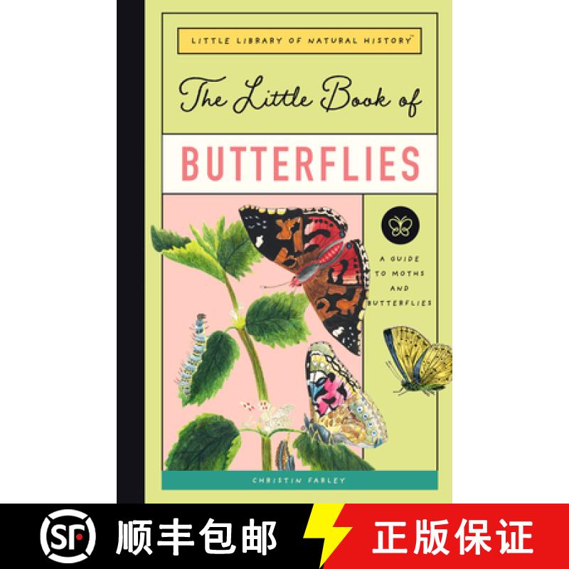 【2-3周达】The Little Book of Butterflies: A Guide to Moths and Butterflies [9781638191438]