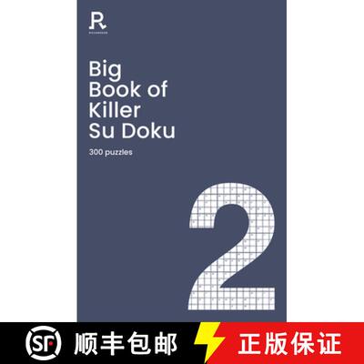 【3-4周达】Big Book of Killer Su Doku Book 2: a bumper killer sudoku book for adults containing 300 p... [9781913602154]