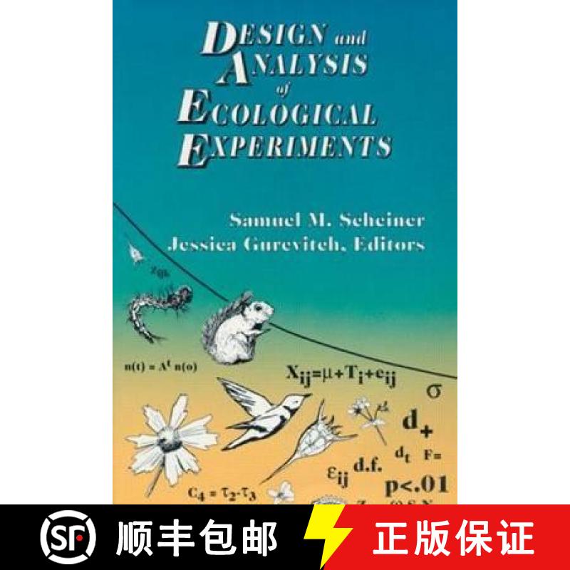 【3-4周达】Design and Analysis of Ecological Experiments [9780412035616]