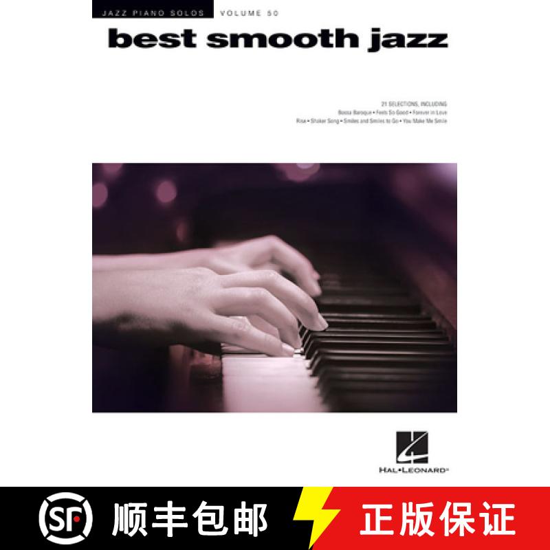 【3-4周达】Best Smooth Jazz: Jazz Piano Solos Series Volume 50 [9781495093494]