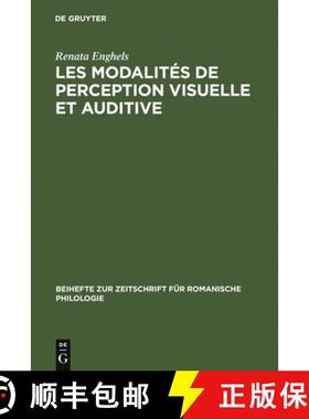 预订 Les modalites de perception visuelle et auditive: Differences Conceptuelles Et Repercussions Sem... [9783484523395]
