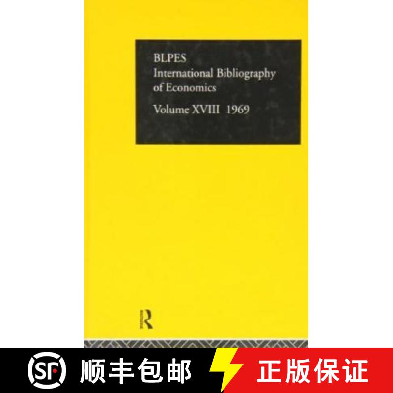 【3-4周达】Intl Biblio Econom 1969 Vol 18 [9780422806305]