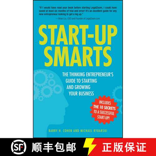 【3-4周达】Start-Up Smarts: The Thinking Entrepreneur's Guide to Starting and Growing Your Business [9781440502620]