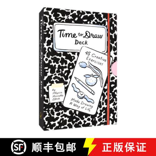 【3-4周达】Time to Draw Deck: 45 Creative Exercises [9781797217314]