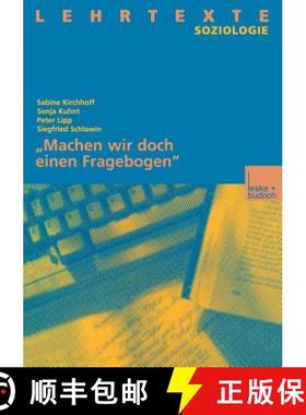 【3-4周达】Machen Wir Doch Einen Fragebogen [9783663091790]