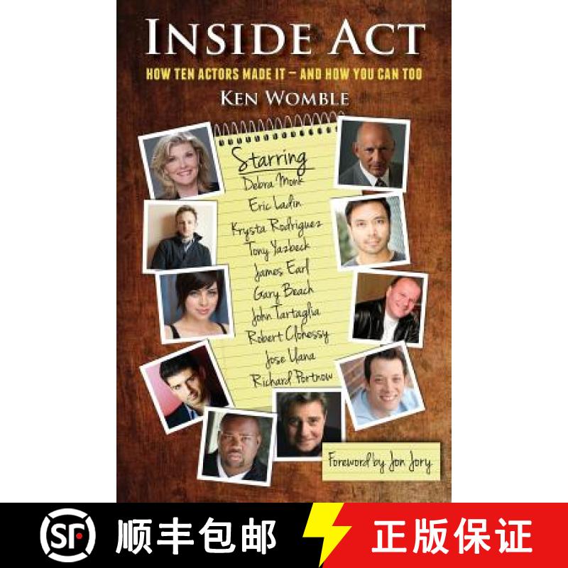 【2-3周达】Inside ACT: How Ten Actors Made It and How You Can Too [9781601820594]