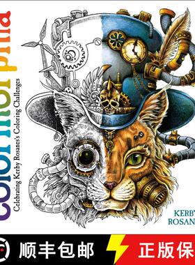 【3-4周达】Colormorphia: Celebrating Kerby Rosanes's Coloring Challenges [9780593083789]