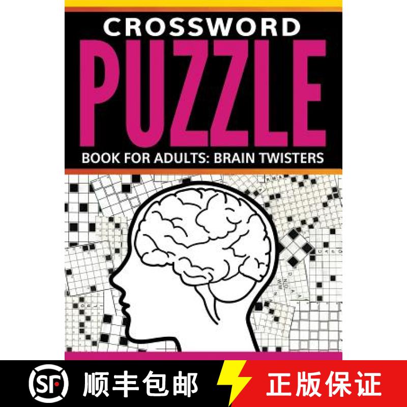 【3-4周达】Crossword Puzzle Book For Adults: Brain Twisters [9781681277646]