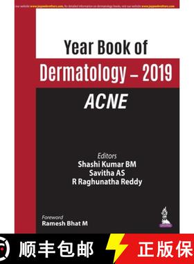 【3-4周达】Year Book of Dermatology 2019 : Acne [9789389188493]