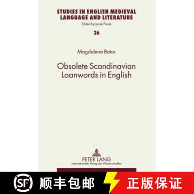 【3-4周达】精装 Obsolete Scandinavian Loanwords in English [9783631613160]