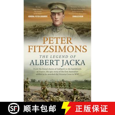 【3-4周达】Legend of Albert Jacka: From the shores of Gallipoli to the battlefields of France, the ep... [9780733646706]