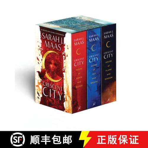 【3-4周达】Crescent City Hardcover Box Set : Devour all three books in the SENSATIONAL Crescent City ... [9781526670922]