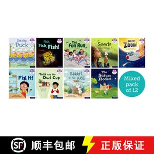 【3-4周达】Essential Letters and Sounds: Essential Phonic Readers: Oxford Reading Levels 1+-3: Mixed ... [9781382038980]