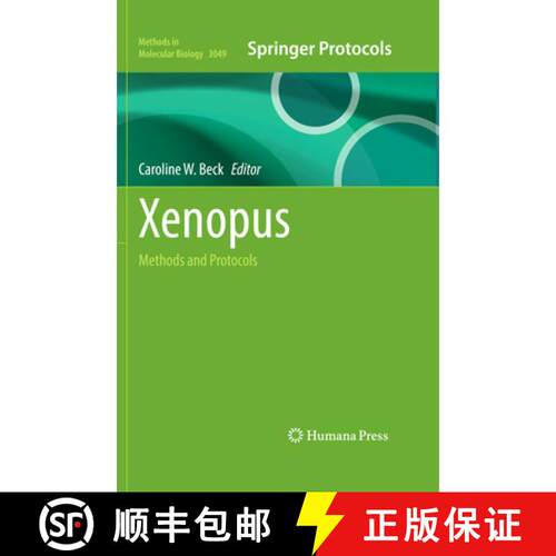 【3-4周达】精装 Xenopus: Methods and Protocols [9781071653593]