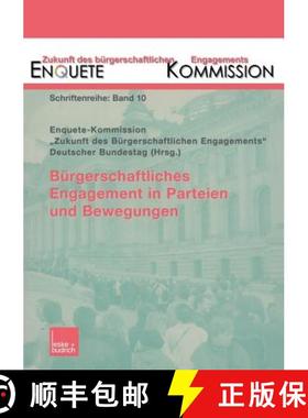 【3-4周达】Bürgerschaftliches Engagement in Parteien Und Bewegungen [9783810036445]