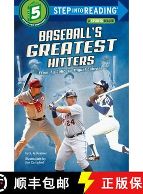 【3-4周达】Baseball's Greatest Hitters: From Ty Cobb to Miguel Cabrera [9780553539103]